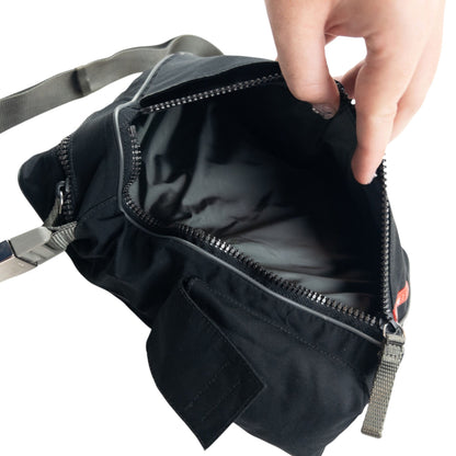 Vintage 2000s Prada Sport Crossbody Bag | O/S, Black