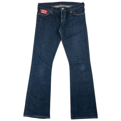Vintage Evisu Donna Embroidered Japanese Denim Jeans Womens Size W32