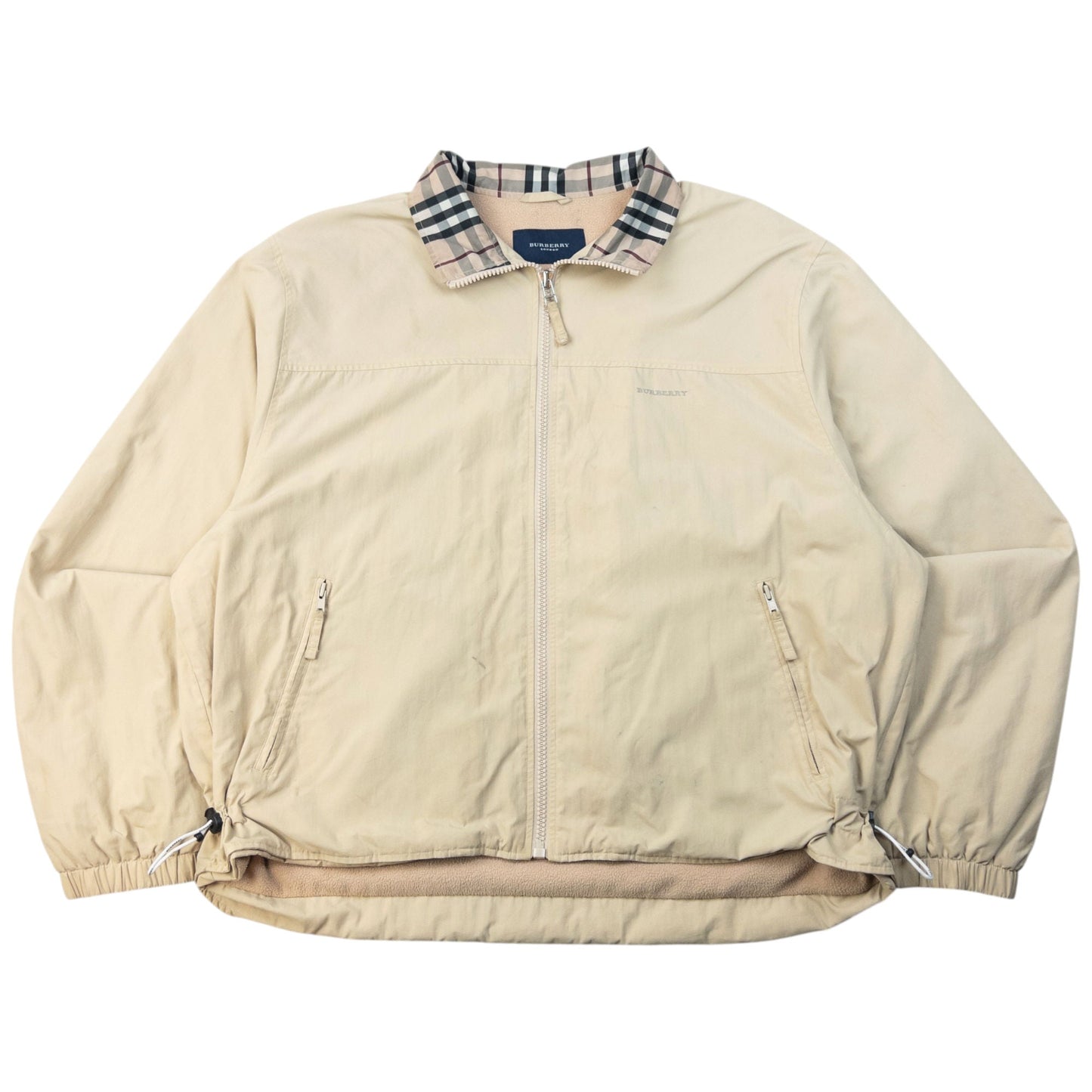 Vintage Burberry Fleece Lined Jacket Size XL | XL, Beige