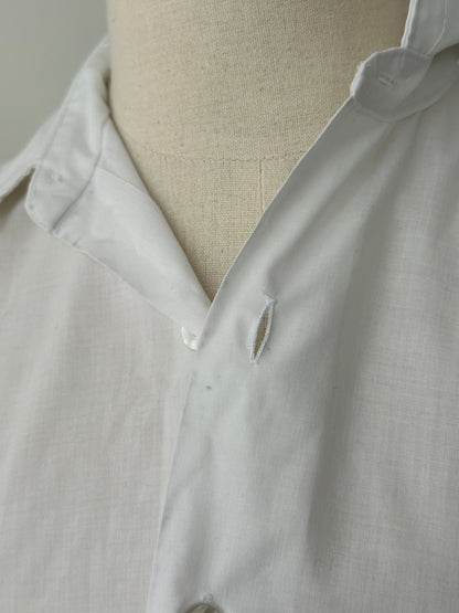 Vintage 1990s High Neck Short Sleeve Shirt - S