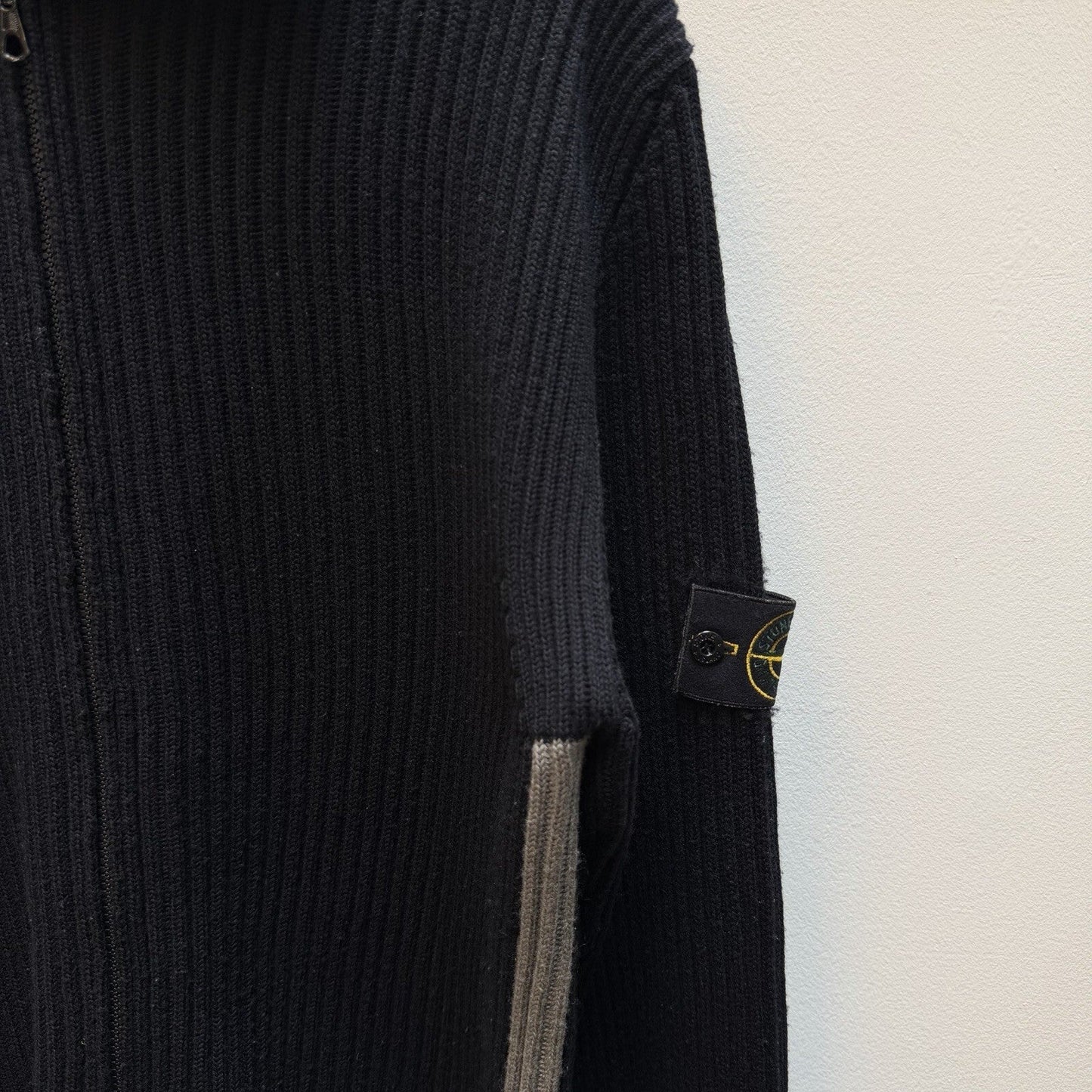 00’s Stone Island Knit Jumper (XL) | Extra Large, Black