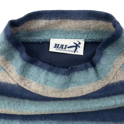 Vintage 90s Hai Sporting Gear By Issey Miyake Striped Jumper Size S | Small, Multicoloured