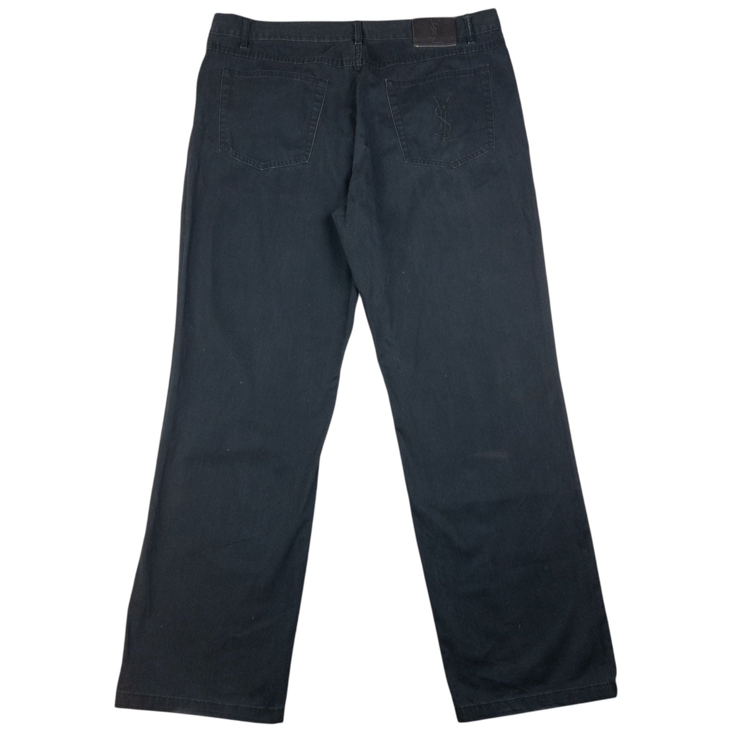 Vintage YSL Yves Saint Laurent Embroidered Trousers Size W37