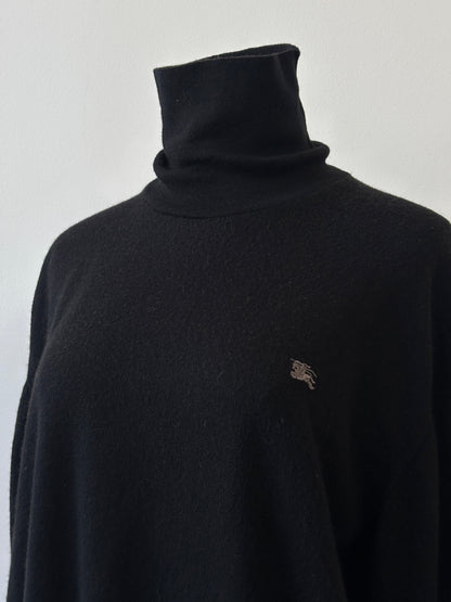 Burberry London 2000s Pure Merino Wool Roll Neck Jumper - M