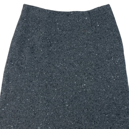 Vintage 2000s Dolce & Gabbana Wool Skirt Womens Size W24 | W24, Grey