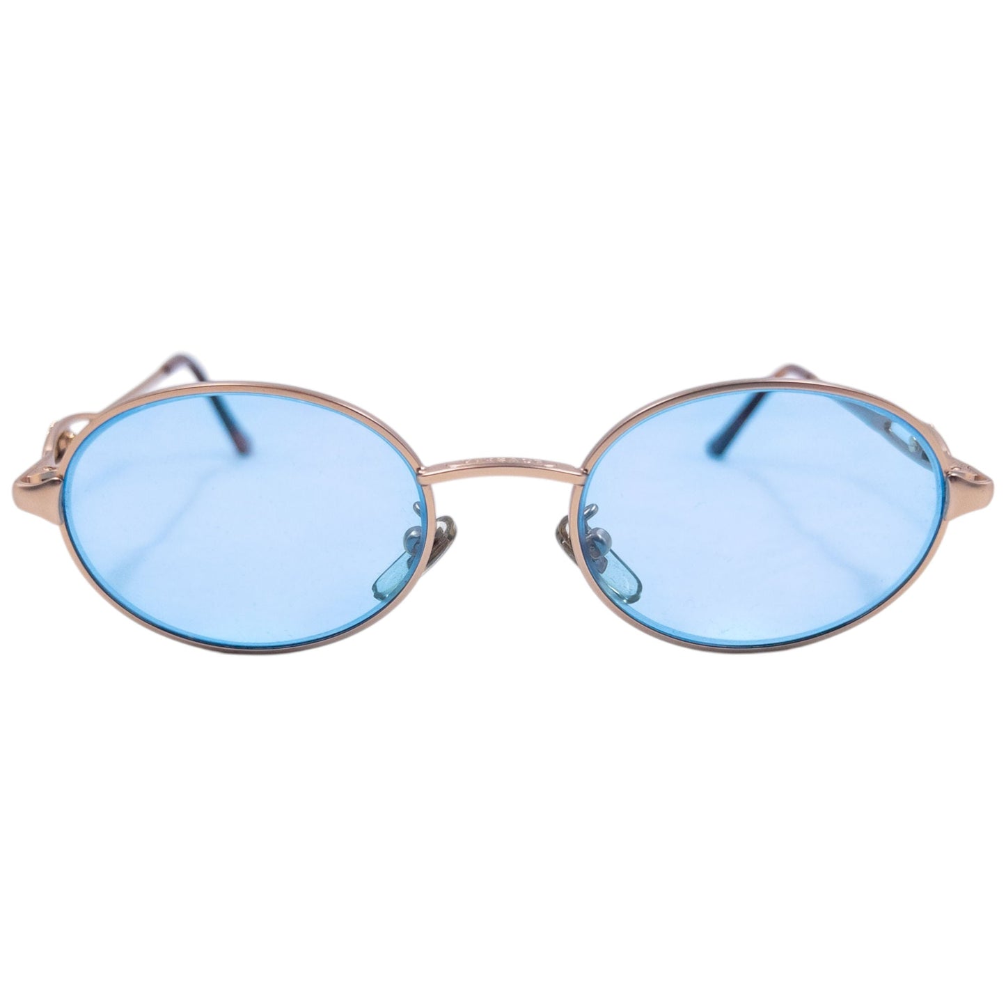 Vintage 90s Gianni Versace Sunglasses | O/S, Blue