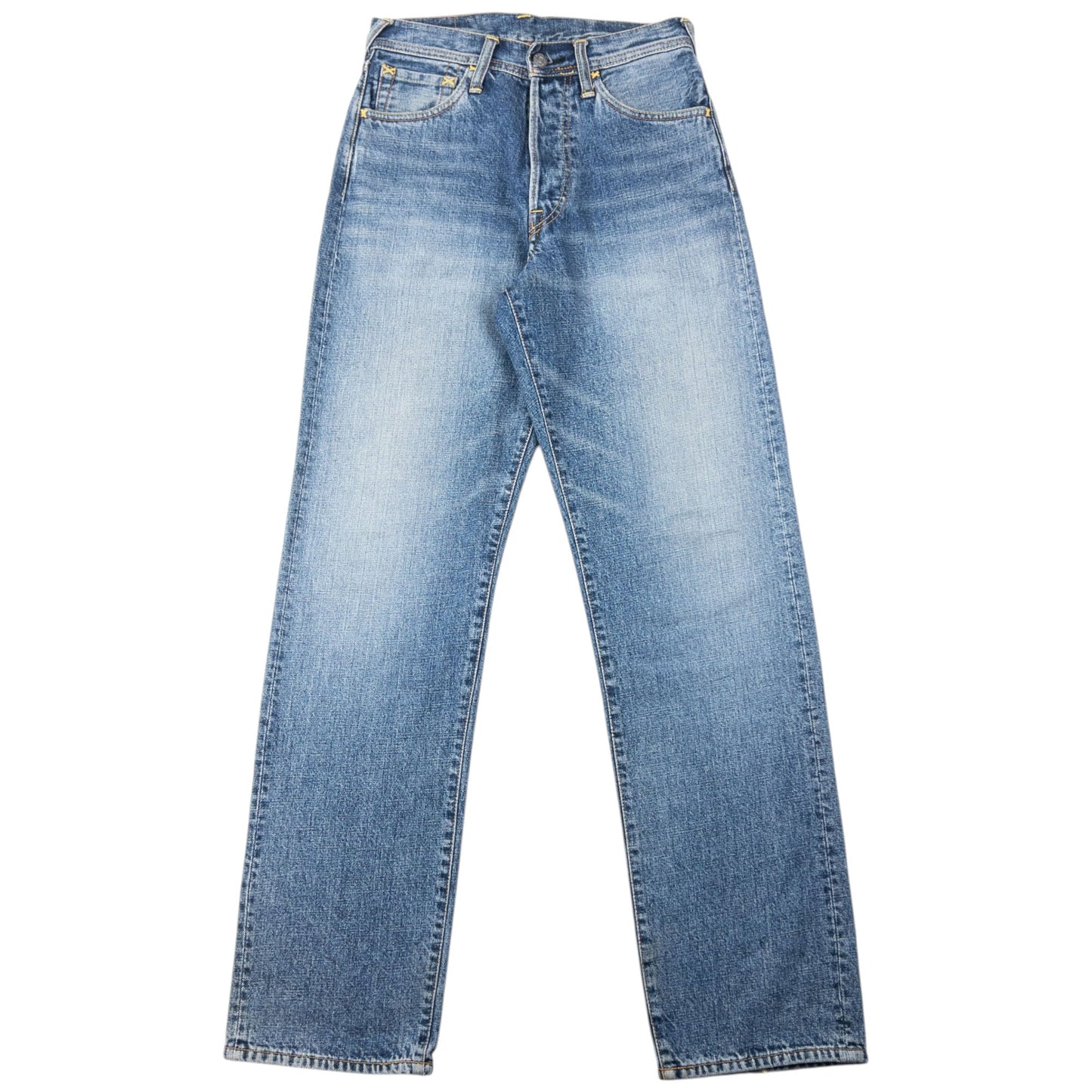 Vintage 2000s Evisu Daicock Japanese Denim Jeans Size W27 | W27, Blue