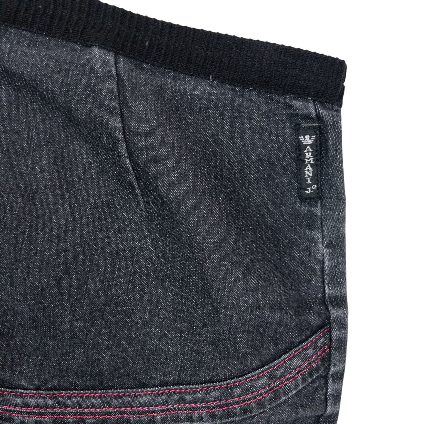 Vintage 2000s Armani Jeans Denim Skirt Womens Size W32 | W32, Grey