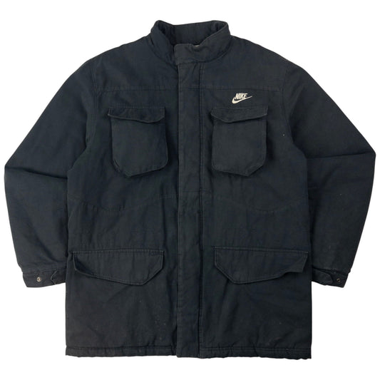 Vintage Nike Zip Up Multi Pocket Cargo Jacket Size L