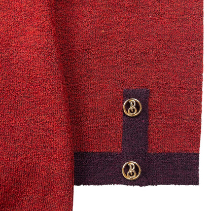 Vintage 90s Burberry Wool Cardigan Womens Size XL | XL, Purple