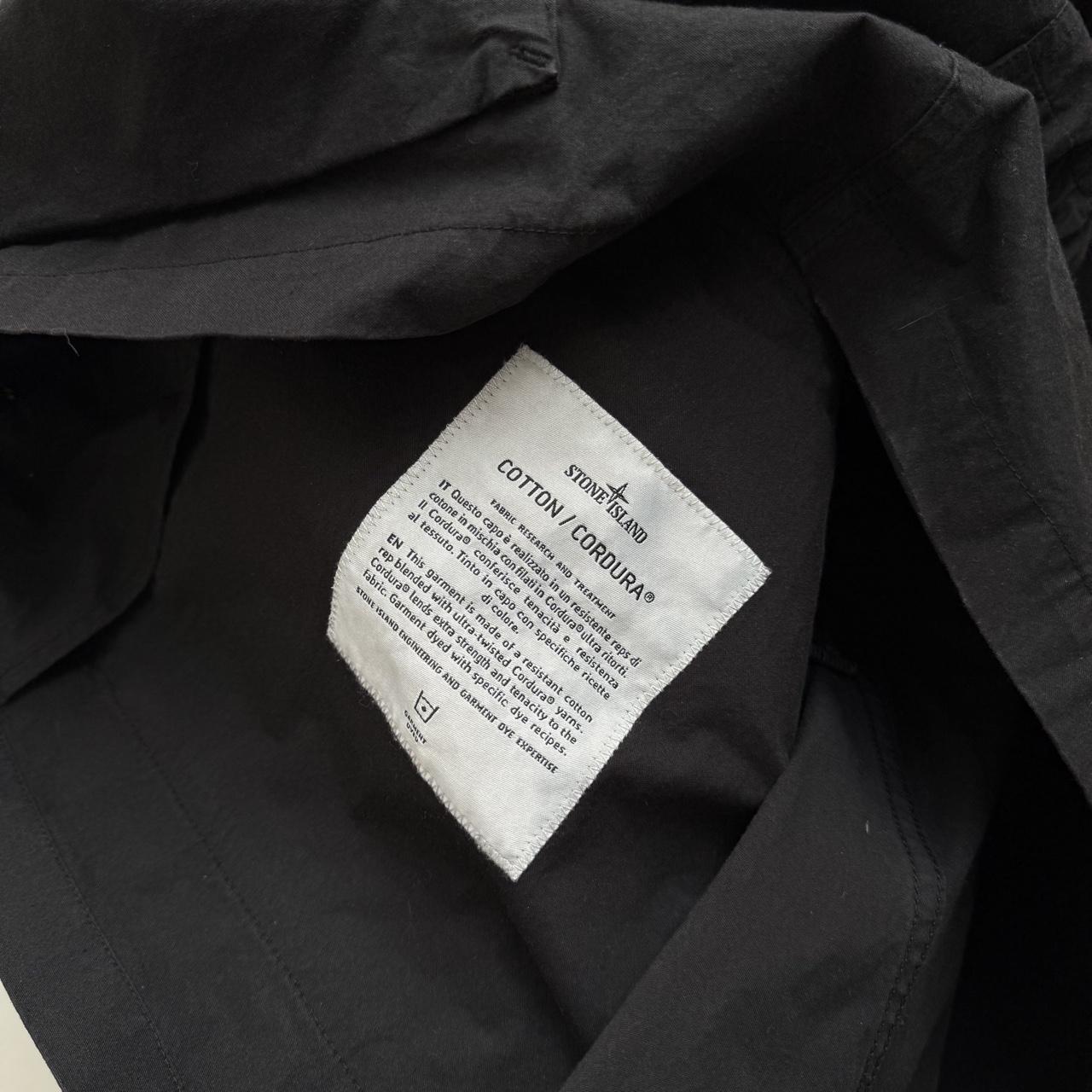 Stone Island Cotton Cordura Field Jacket in black (XXL) | XXL, Black
