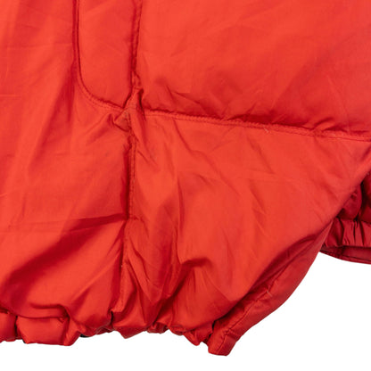 Vintage 90s Balenciaga Zip Up Puffer Jacket Size L | Large, Red