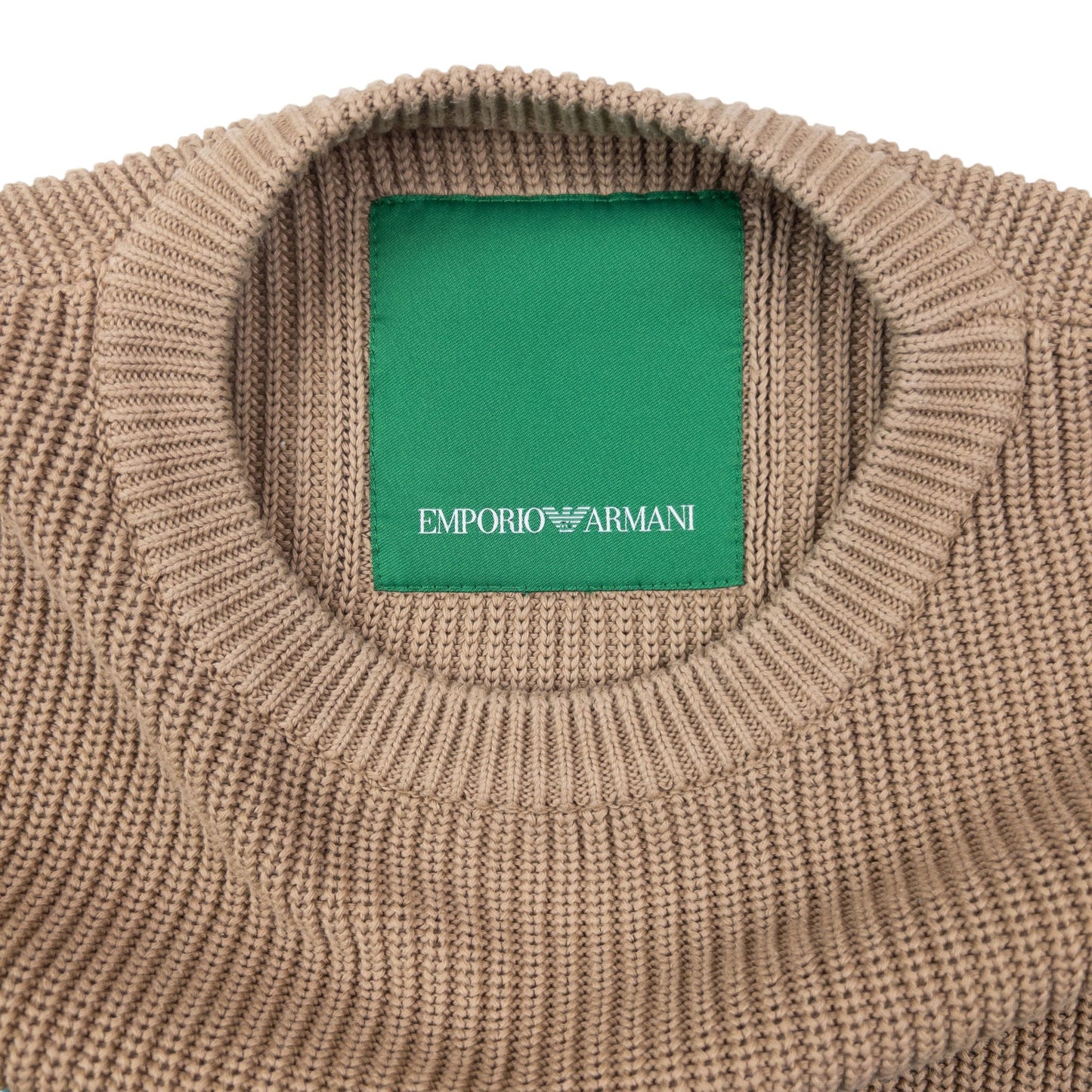 Emporio Armani Striped Knit Jumper Size L