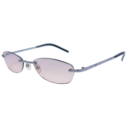 Vintage 2000s Burberry Rimless Sunglasses | O/S, Beige