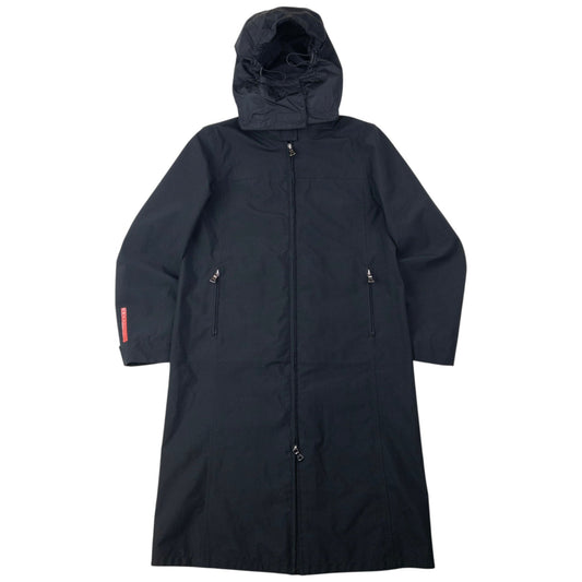 Vintage 2000s Prada Sport Goretex Rain Jacket Size S | Small, Black