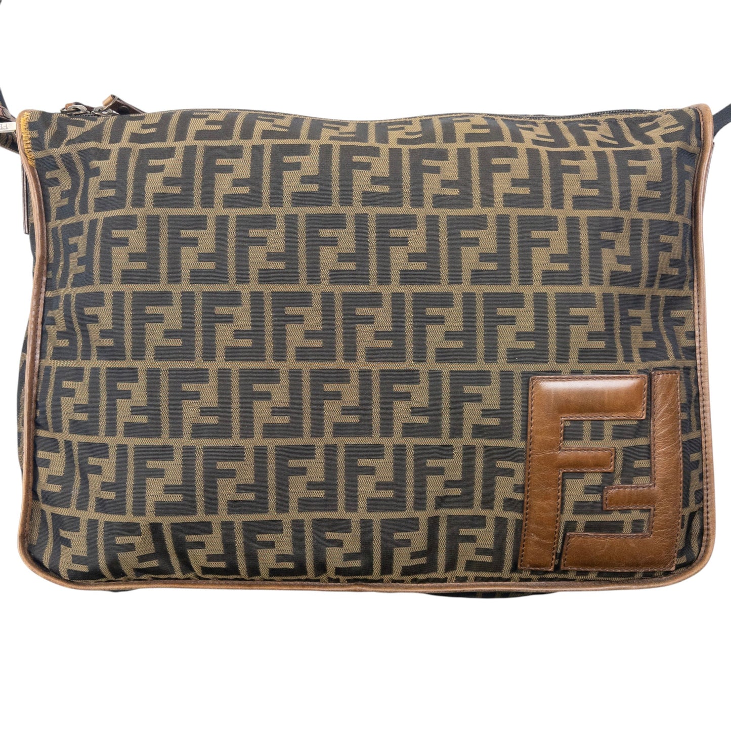 Vintage 2000s Fendi Monogram Crossbody Bag