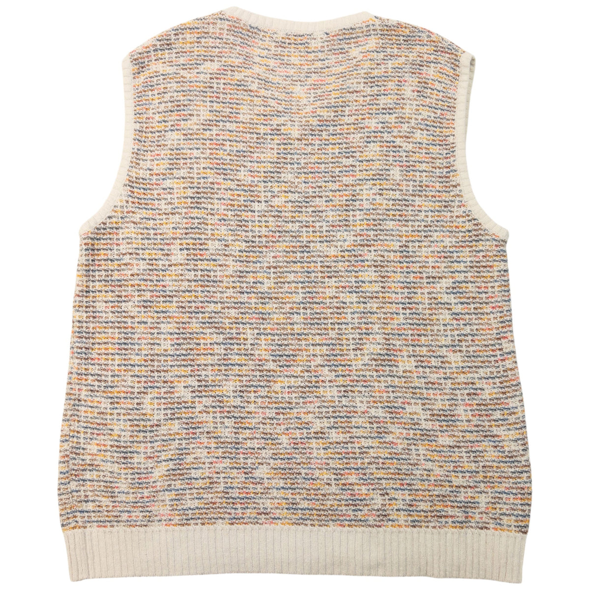Vintage 90s YSL Yves Saint Laurent Knit Sweater Vest Size M | Medium, Multicolor