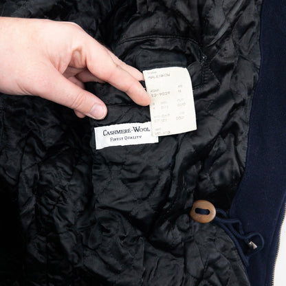 Vintage 2000s Hugo Boss Zip Up Cashmere Jacket Size XL | XL, Navy