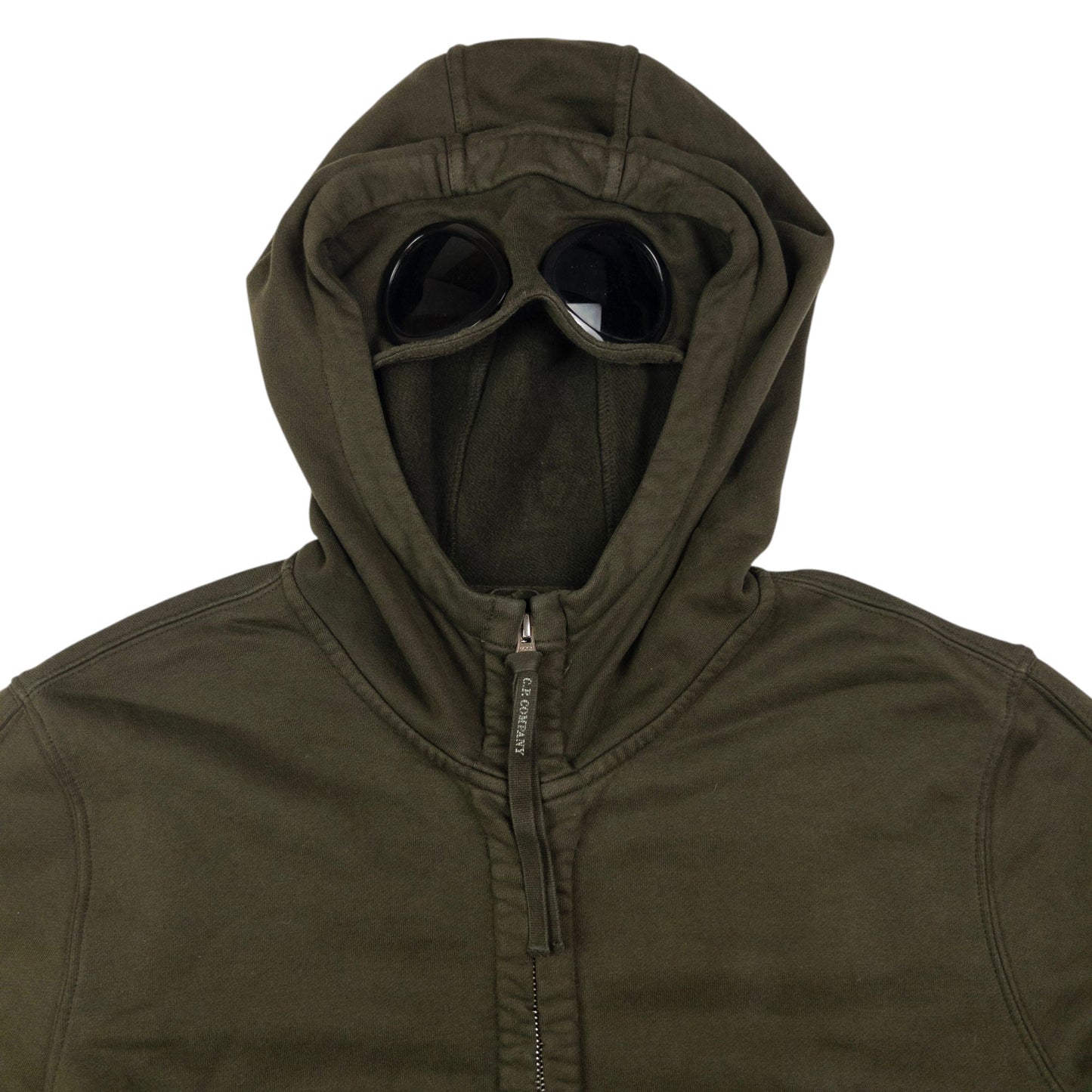 Vintage CP Company Goggle Hood Zip Up Hoodie Size M