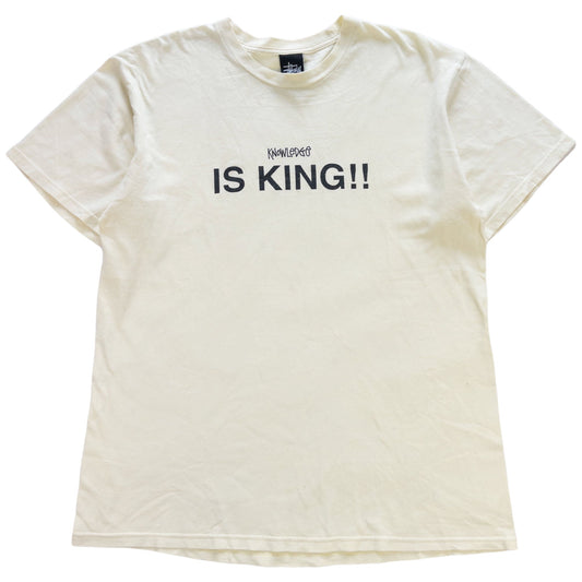Stussy Is King T Shirt Size M
