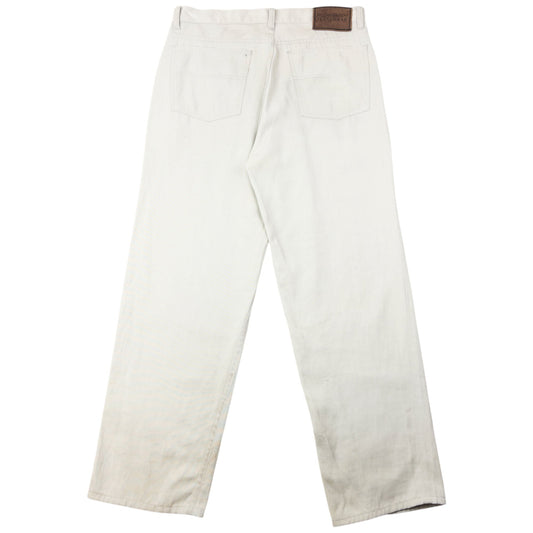 Vintage 2000s YSL Yves Saint Laurent Trousers Size W32 | W32, Cream