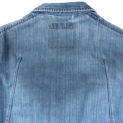 Vintage 2000s Levi's Engineered Garments Denim Jacket Womens Size M | Medium, Blue