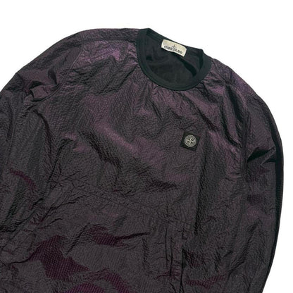 Stone Island Poly Fram Nylon Pullover | Medium, Purple