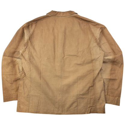 Vintage 2000s Issey Miyake Lightweight Button Up Jacket Size L | Large, Brown