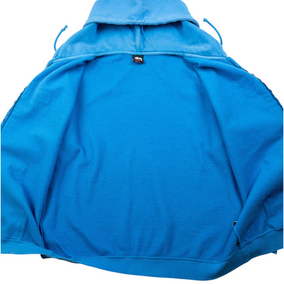 Vintage Stussy Zip Up Graphic Hoodie Size M