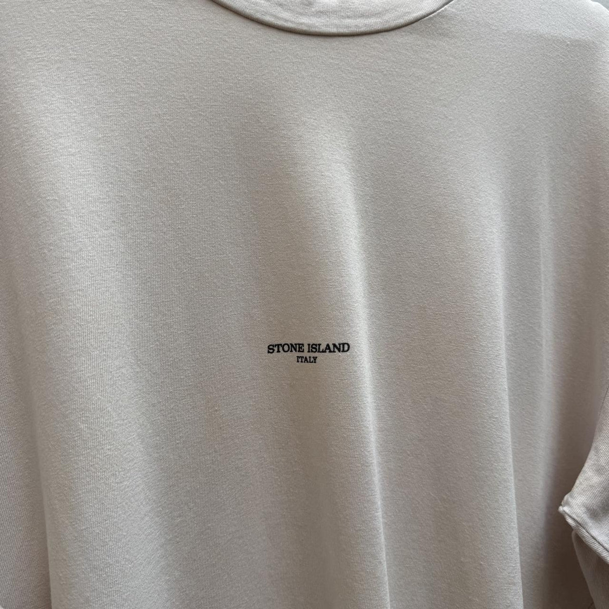 Stone Island Italy Logo T-shirt (XXL) | XXL, White
