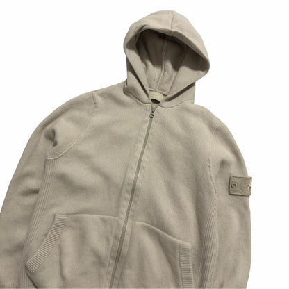 Stone Island Ghost Full Zip | Large, Beige