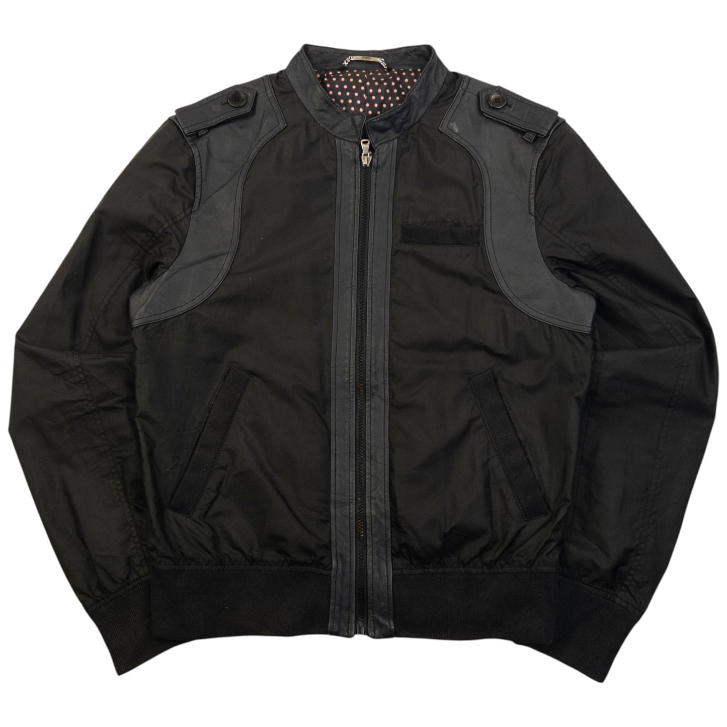 Vintage 2000s Dolce & Gabbana Zip Up Jacket Size S | Small, Black