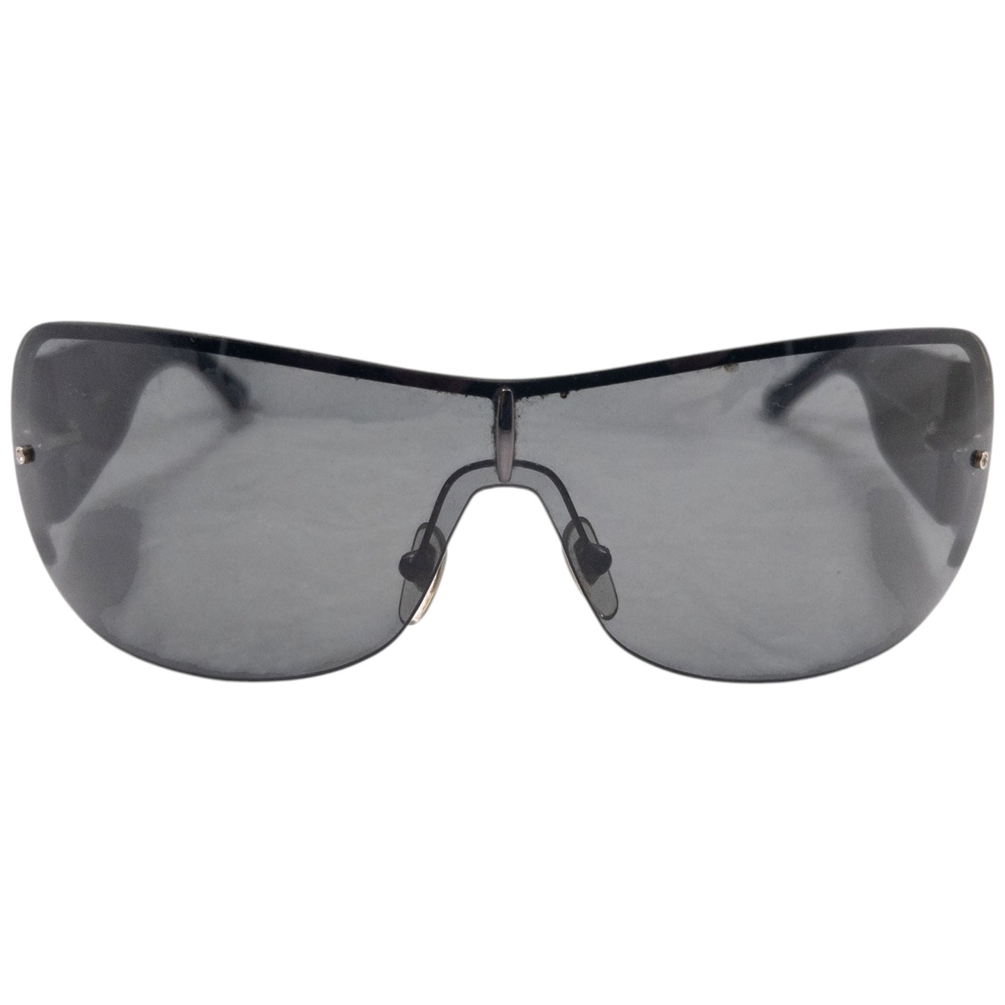 Vintage 2000s YSL Yves Saint Laurent Diamanté Sunglasses | O/S, Black