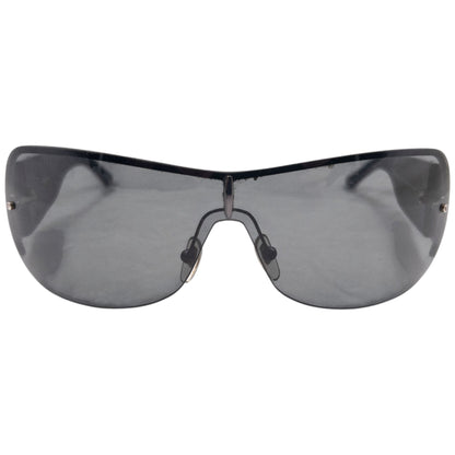 Vintage 2000s YSL Yves Saint Laurent Diamanté Sunglasses | O/S, Black