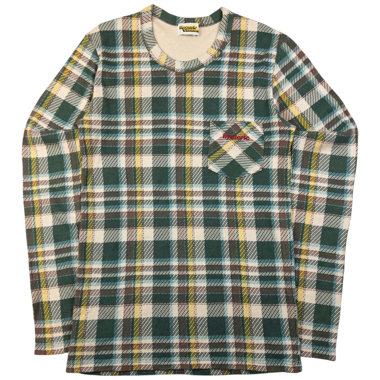 Vintage Hysteric Glamour Checkered Sweatshirt Womens Size M