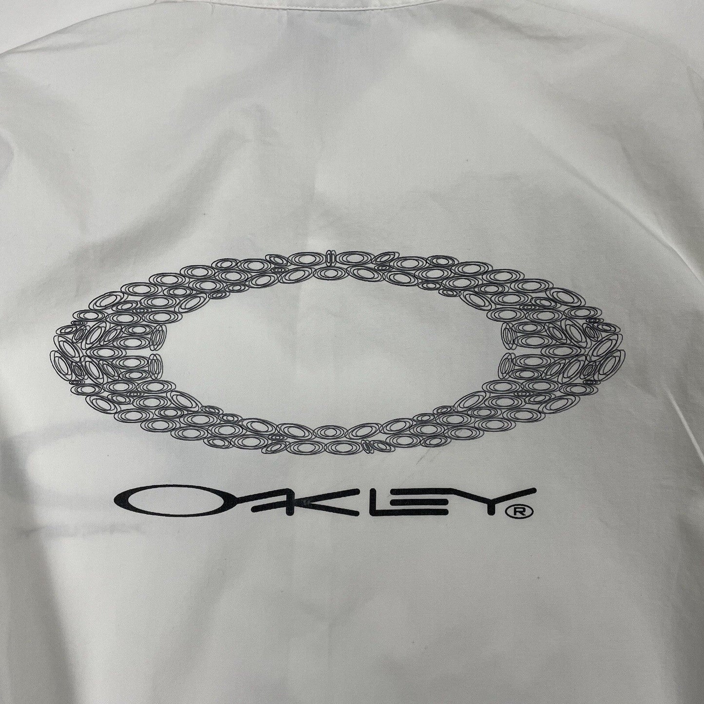 Oakley Software Button Up Shirt, Size Medium | Oakley, White