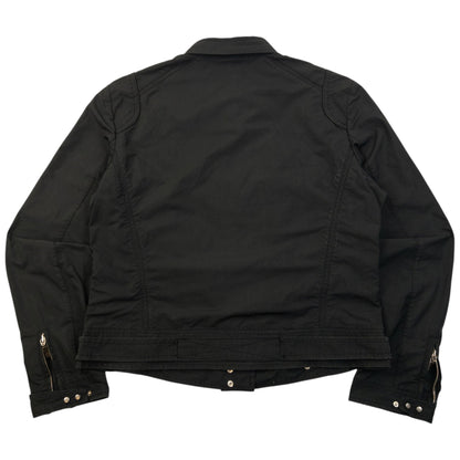 Vintage 90s Moncler Zip Up Jacket Womens Size M | Medium, Black