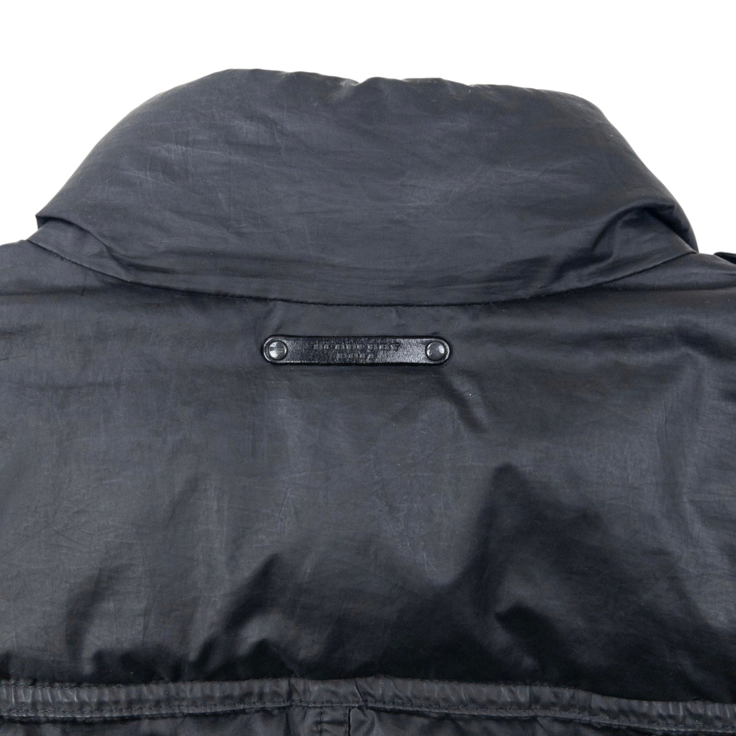 Vintage Burberry Brit Zip Up Puffer Jacket Womens Size S