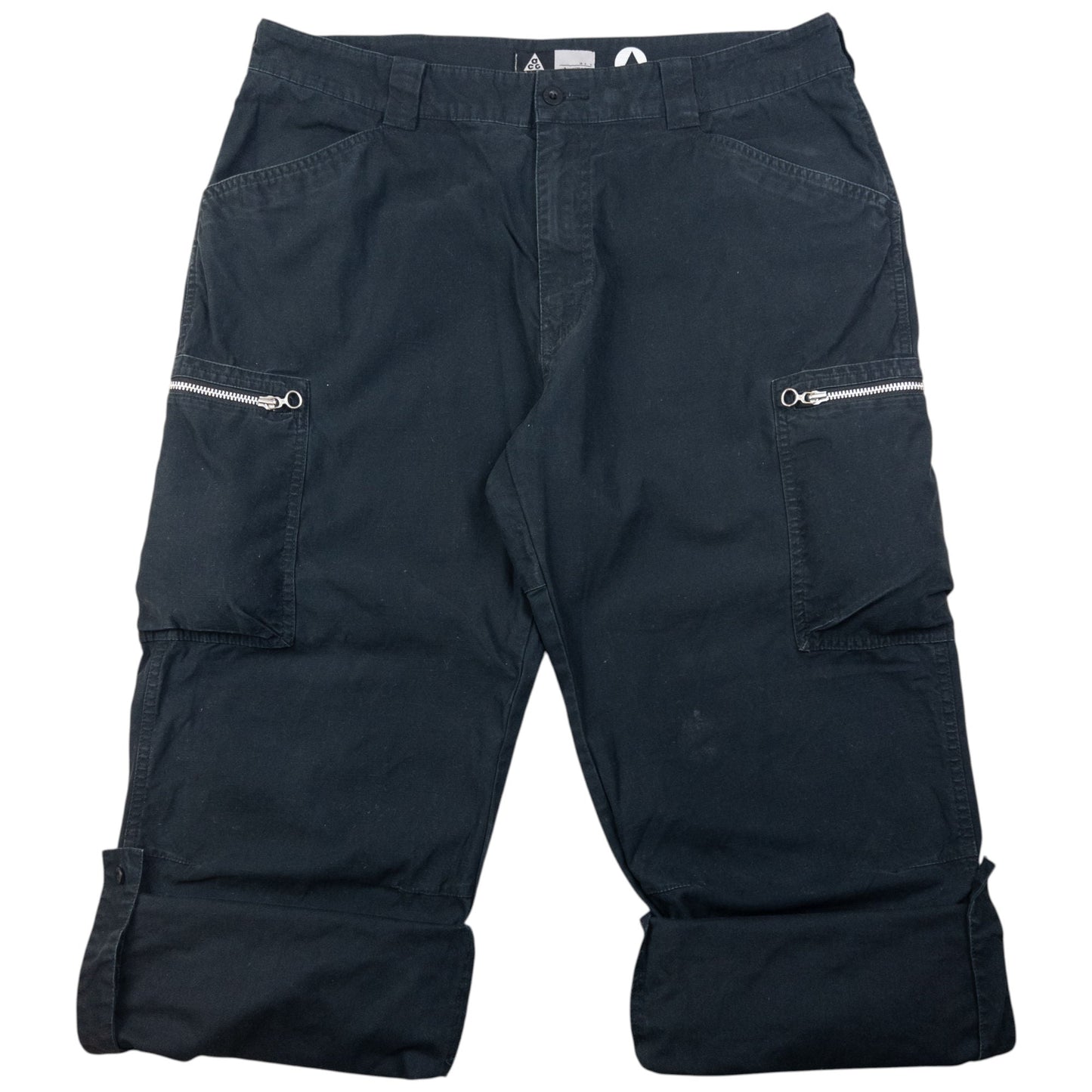 Vintage Nike ACG Roll Up Cargo Trousers Size W36