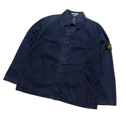 Stone Island 1995 Denim Carpenter Jacket | XL, Navy