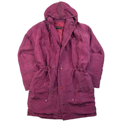 Vintage 80s YSL Yves Saint Laurent Button Up Jacket Size L | Large, Purple