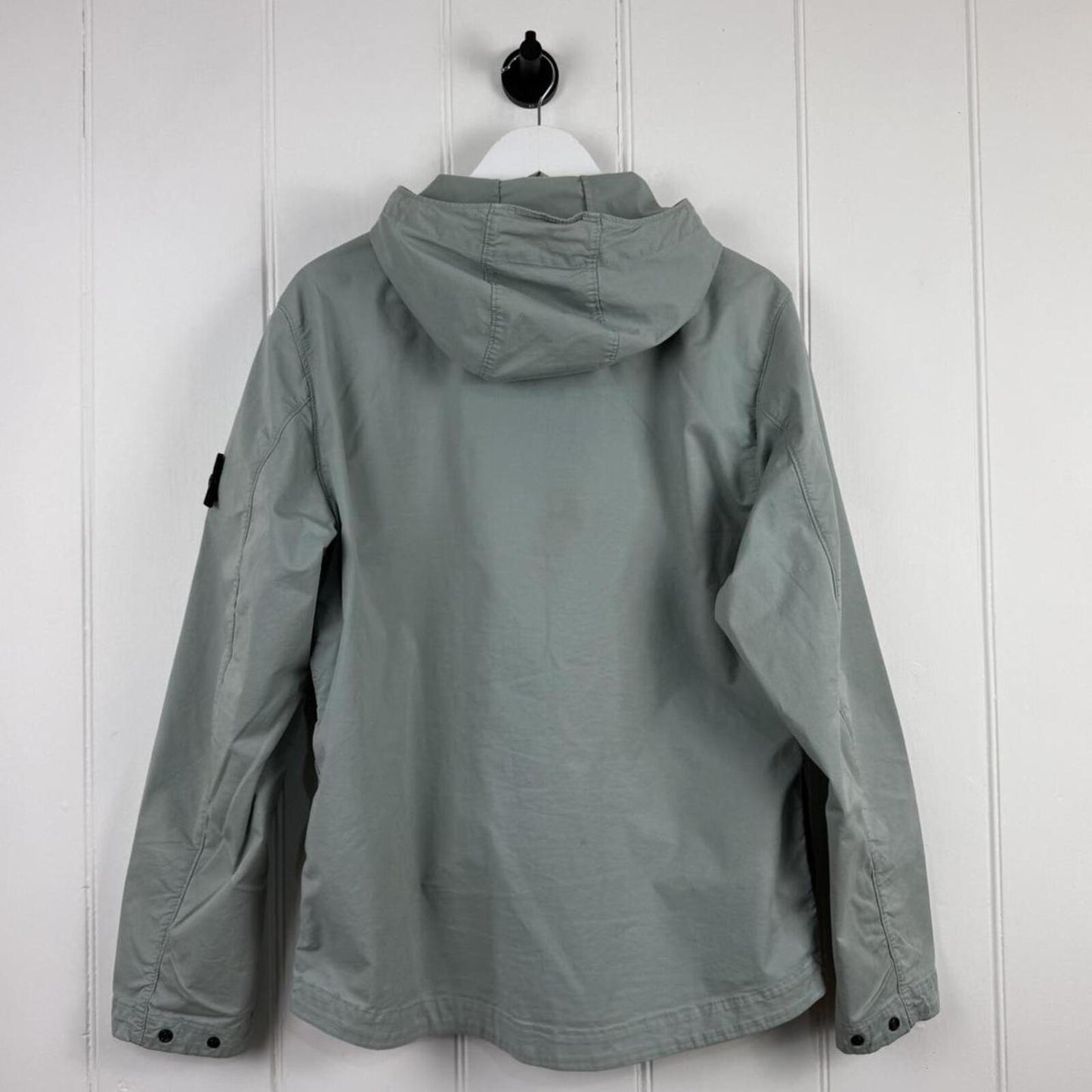 Stone Island Supima Cotton Twill Stretch-TC Jacket Sage Green (L) | Large, Green