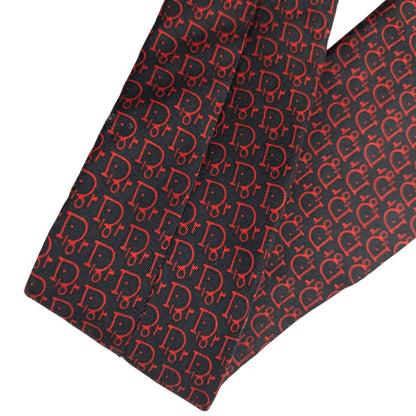 Vintage Dior Monogram Silk Tie
