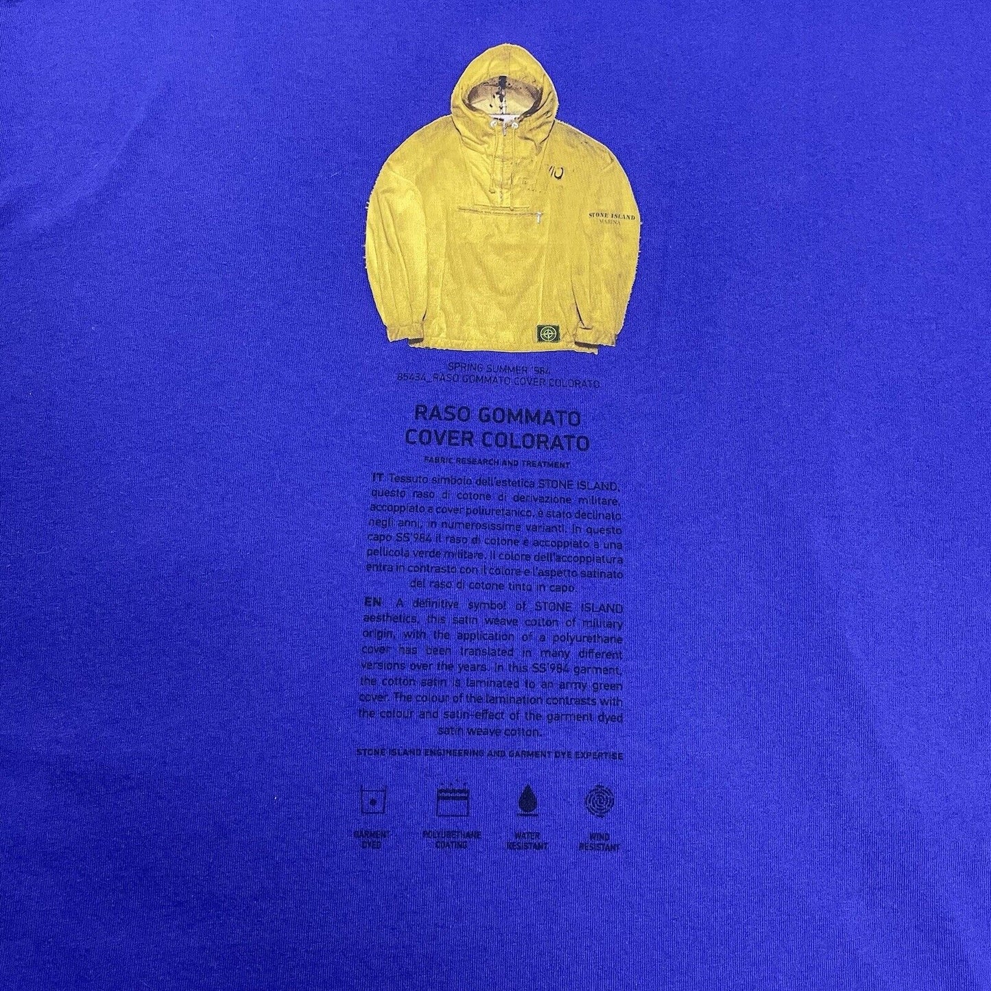 Stone Island 40th Anni Archivio T-Shirt, Size Medium | Medium, Purple