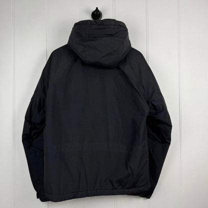 Stone Island Quilted Hooded Jacket (L) | Large, Black