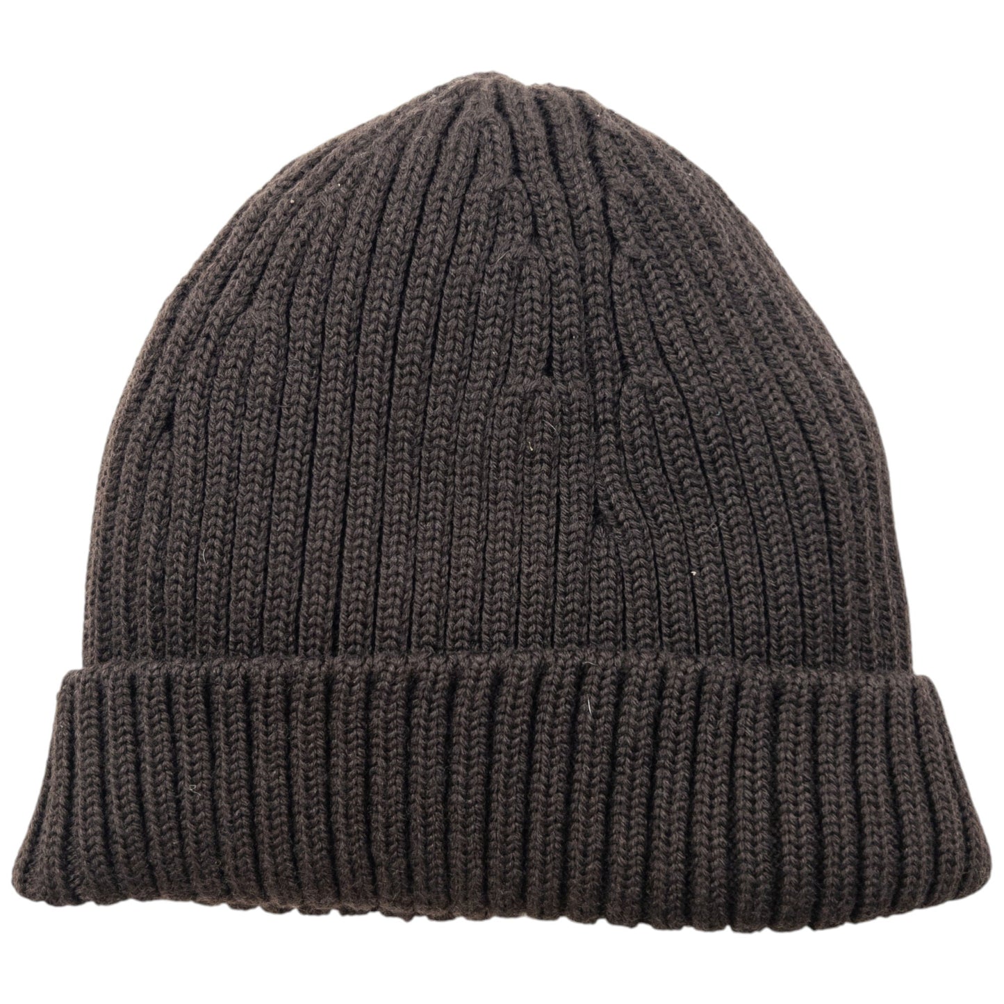 Vintage 2000s Prada Sport Ribbed Knit Beanie Hat | O/S, Brown