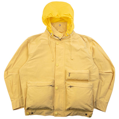 Vintage 2000s Burberry Zip Up Cargo Jacket Size S | Small, Yellow