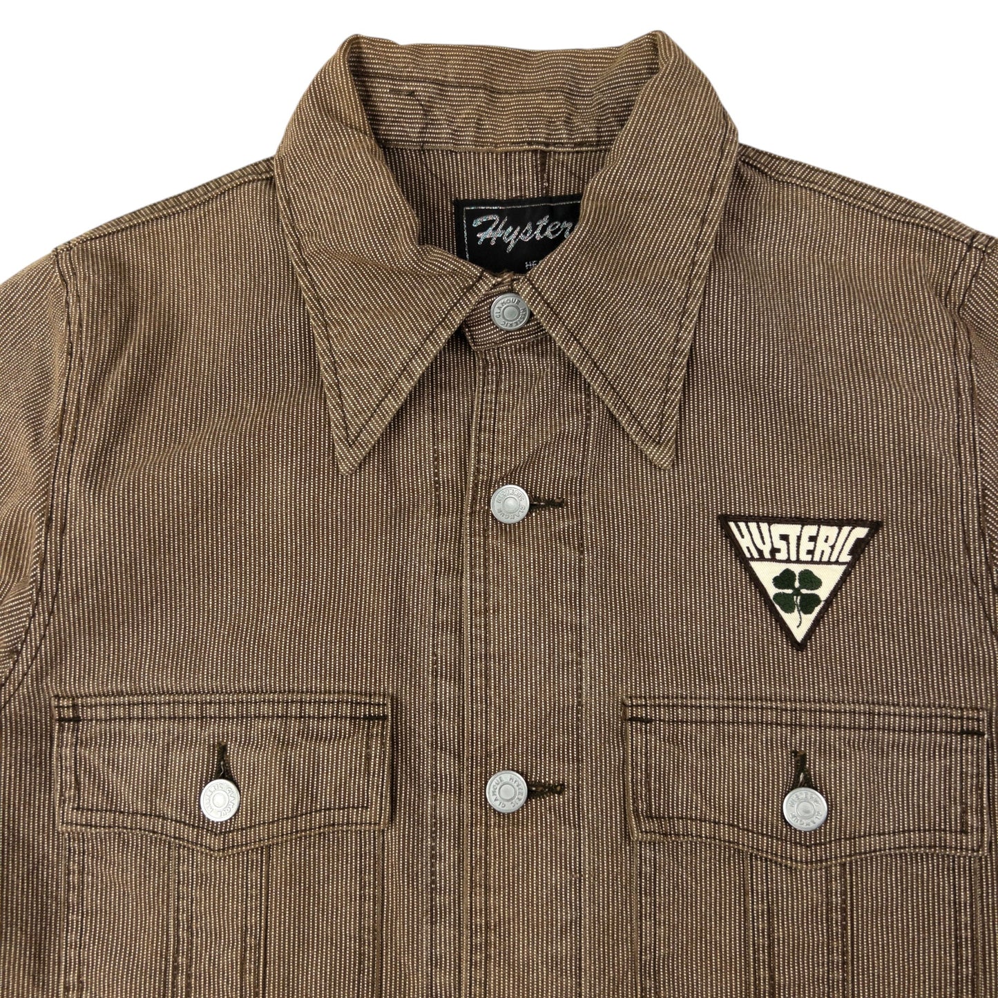 Vintage Hysteric Glamour Striped Button Up Jacket Size S