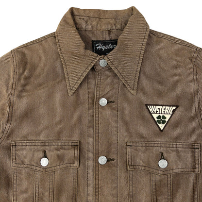 Vintage Hysteric Glamour Striped Button Up Jacket Size S