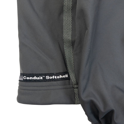 Vintage 2000s Mountain Hardwear Conduit Softshell Zip Up Jacket Size S | Small, Grey